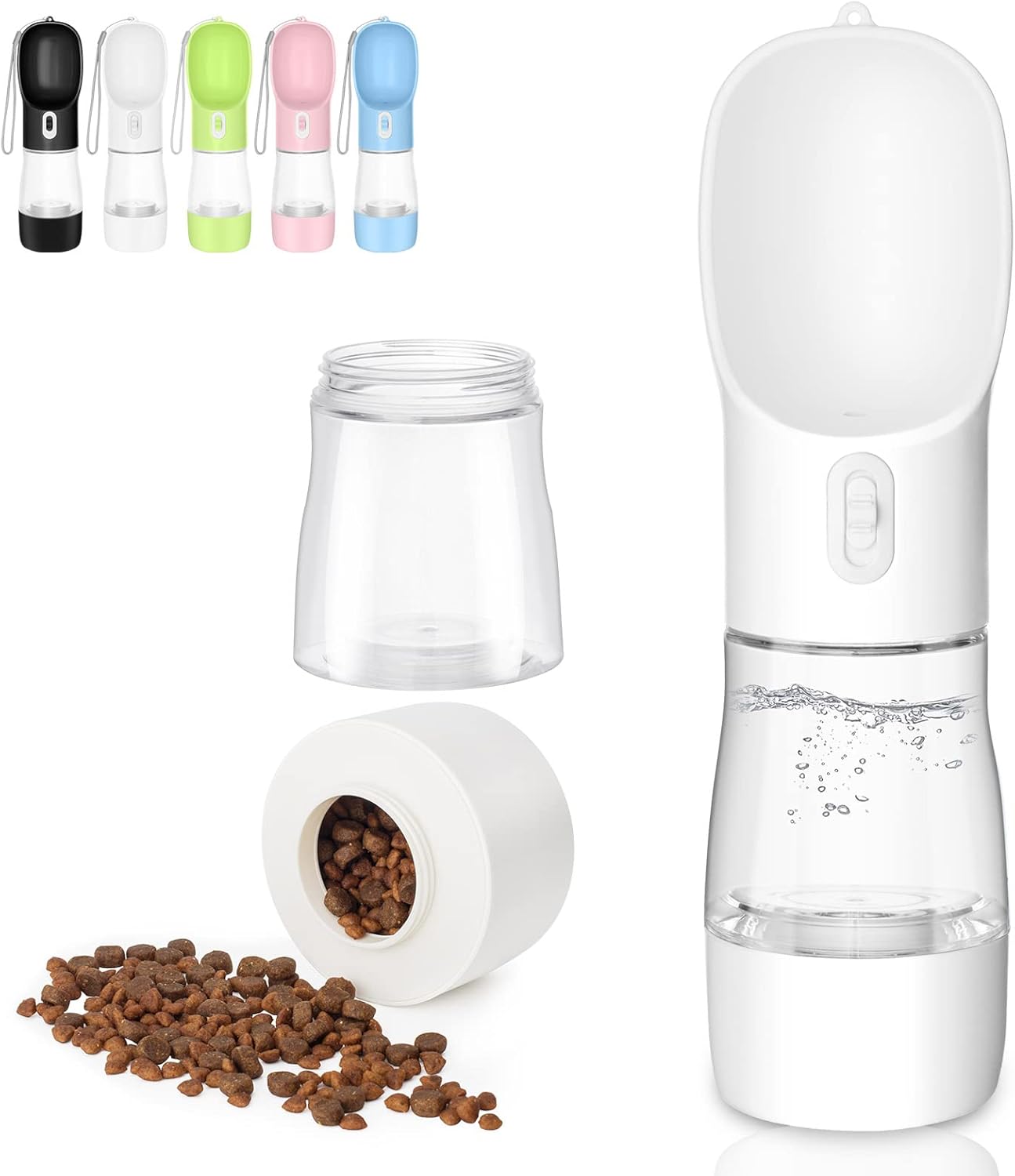 Portable Dog Water and Food Dispenser