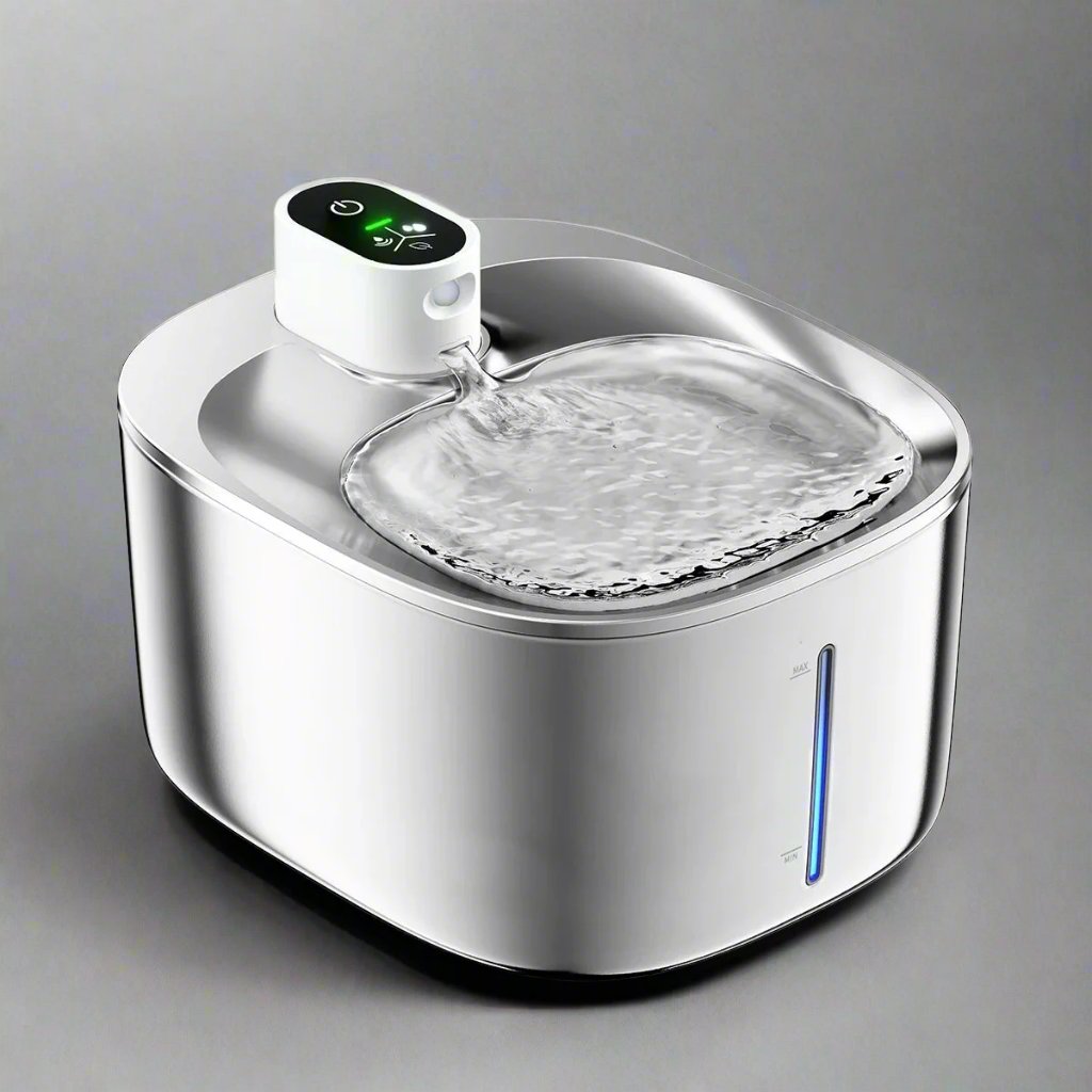 Smart Pet Fountain with sensor for cats and small dogs