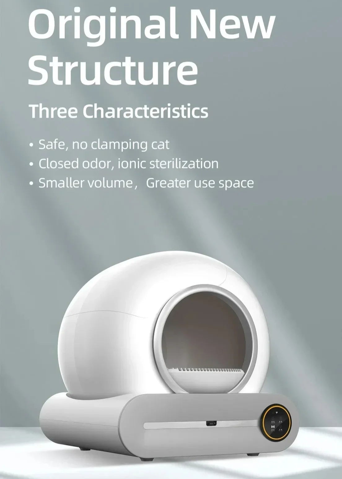 Smart Cat Litter Box with AI Technology