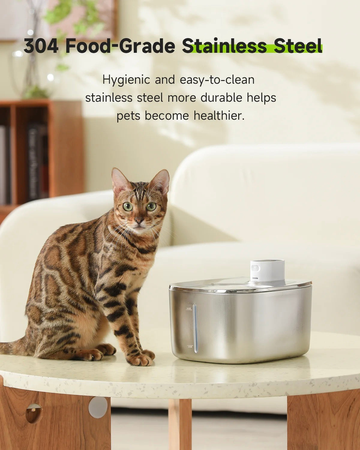 Smart Pet Fountain with Sensor
