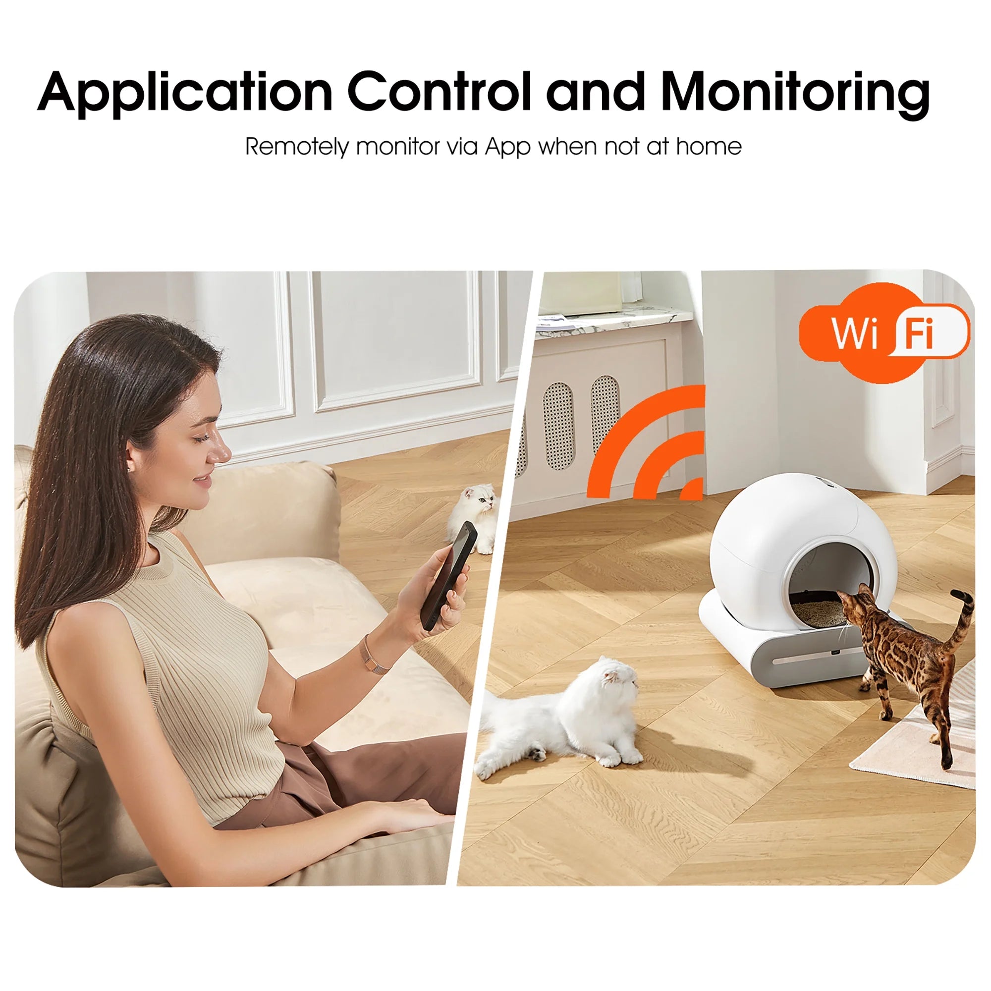 App Control for Smart Cat Litter Box