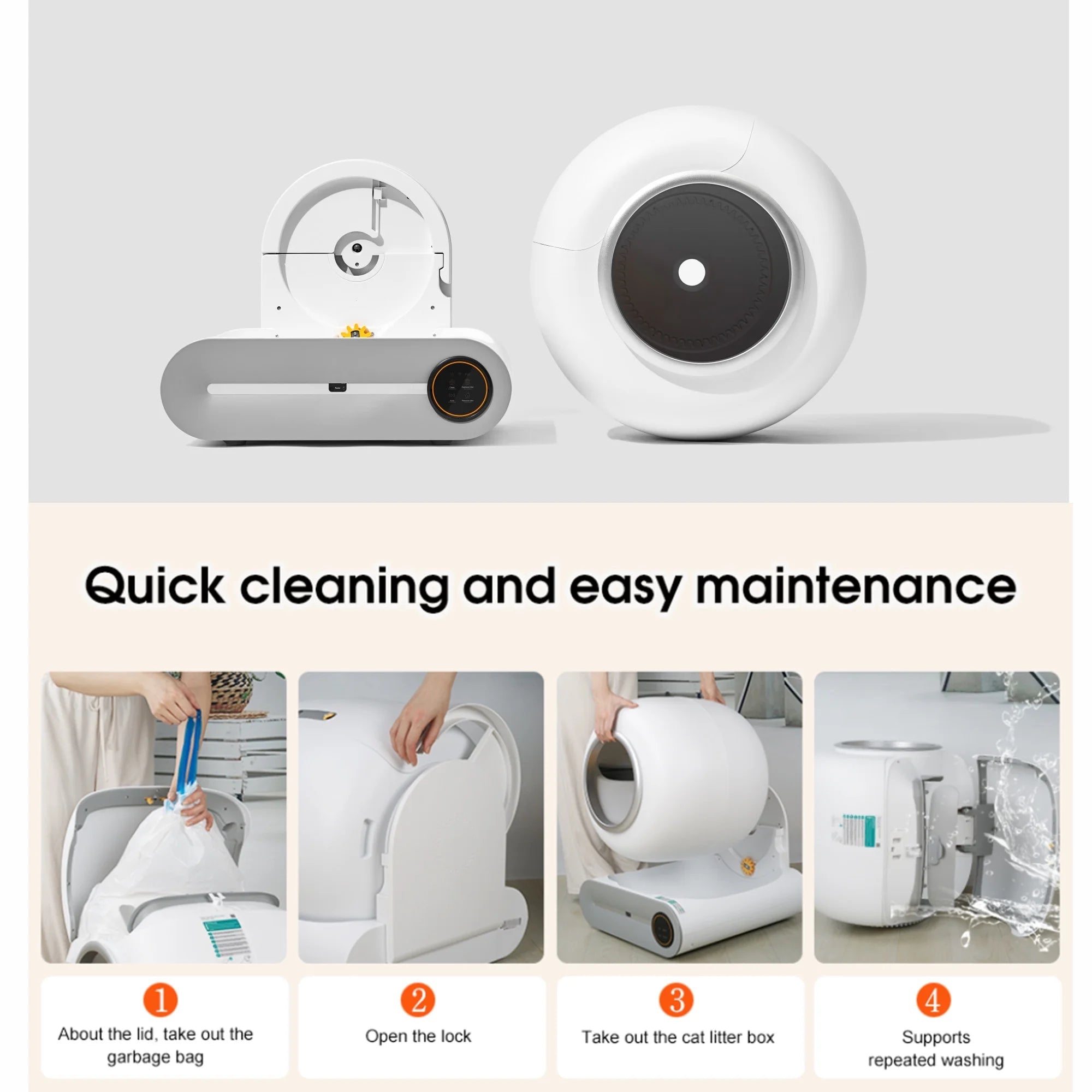 Automated Cleaning of Smart Litter Box