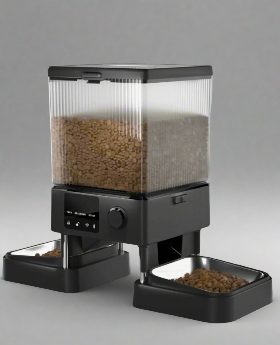 Dual-Pet Smart Feeder with Wi-Fi 5G for cats and dogs
