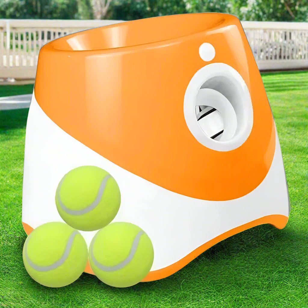 Smart Tennis Ball Launcher for Dogs