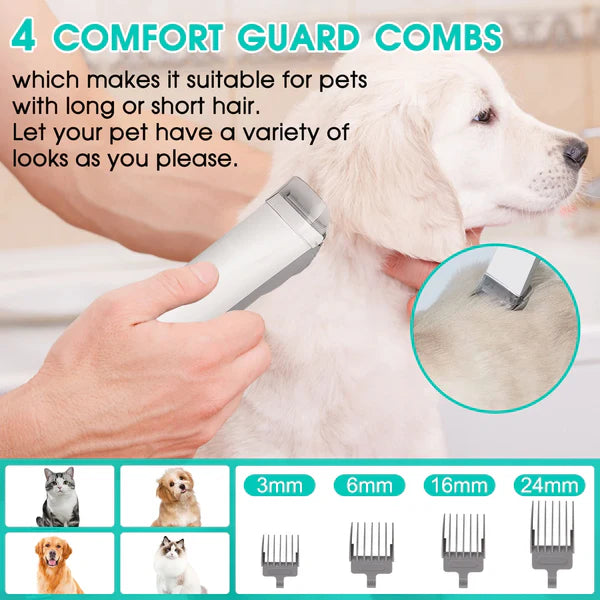 Safety combs for All-in-One Pet Grooming Vacuum Kit