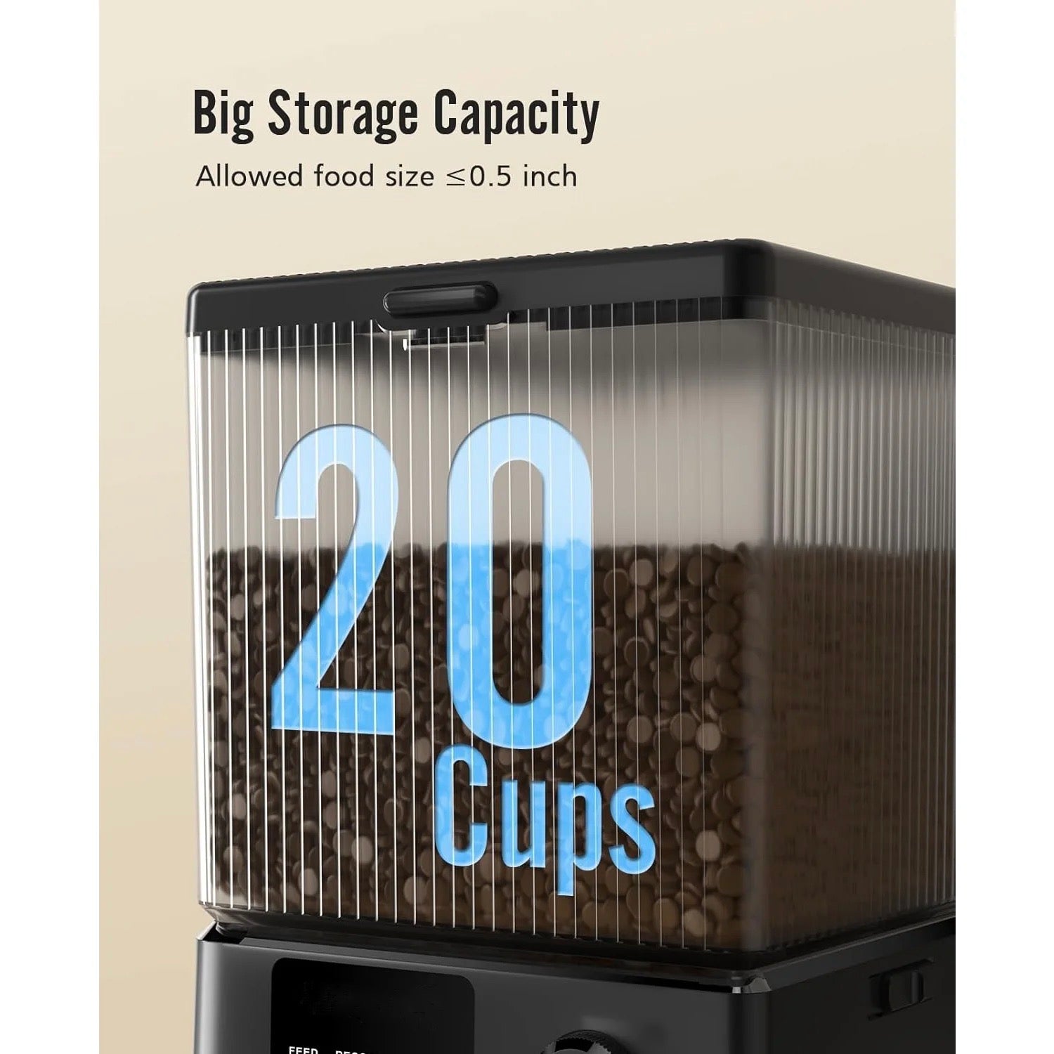 Dual-Pet Smart Feeder with 5L capacity 