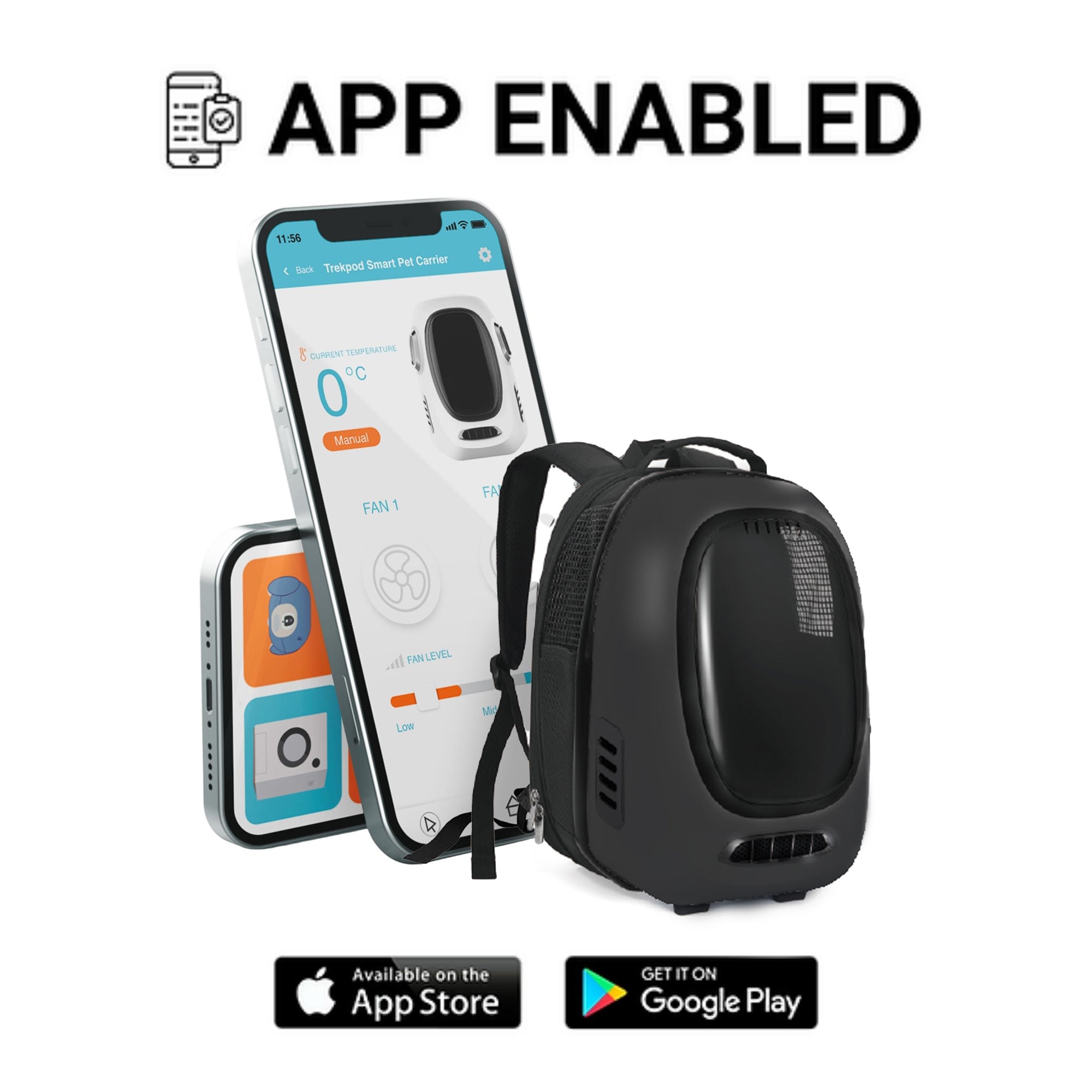 5V USB Outlet on Pet Carrier Backpack