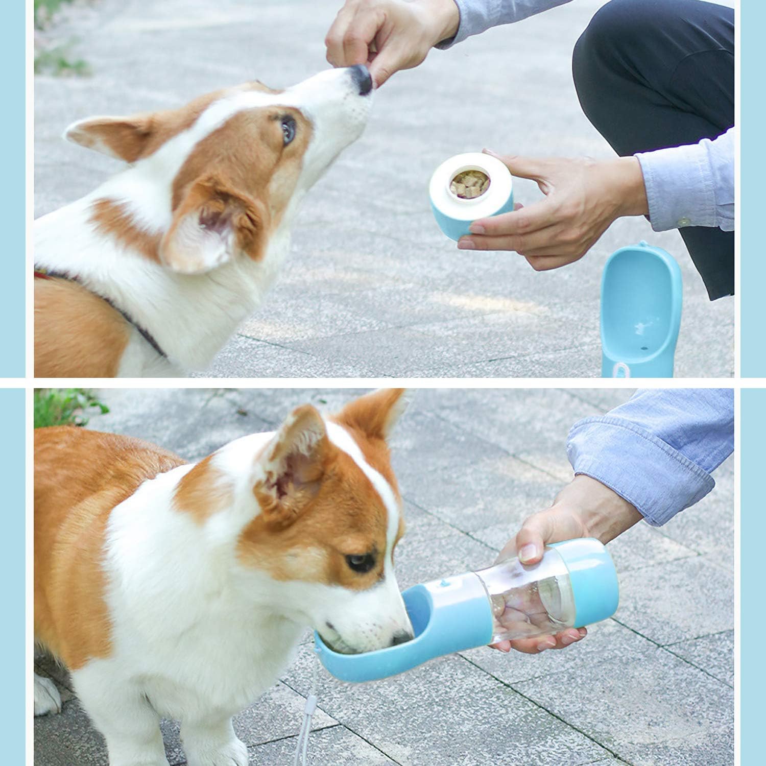 Portable Dog Water and Food Dispenser - high-quality eco-friendly materials.
