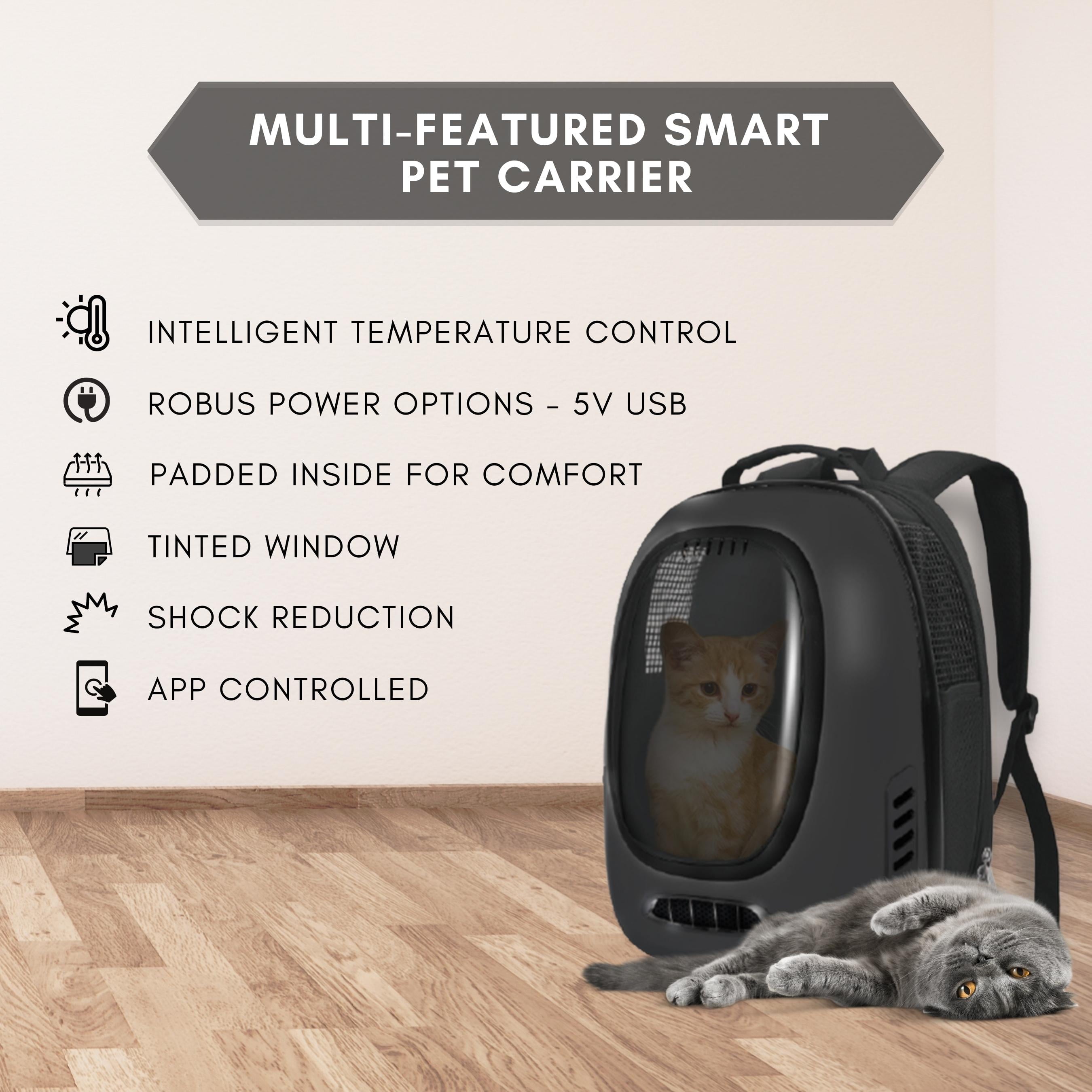 Cat , Dog in Smart Pet Carrier Backpack