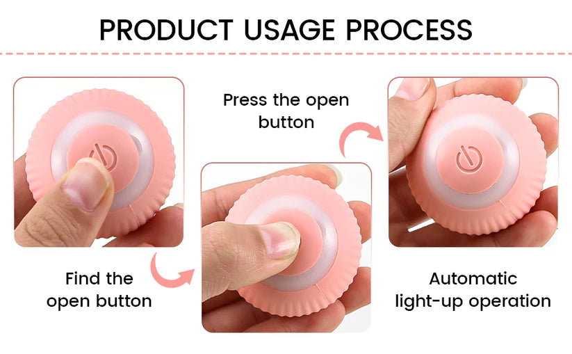 LED Lights on Smart Pet Toy
